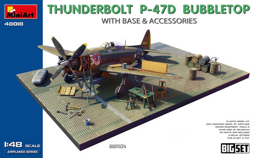 Miniart thunderbolt p 47d - miniart, 1/48