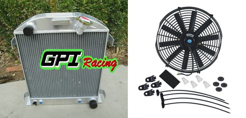 Aluminum radiator fan - radiator, for