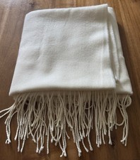 Fashion Cream/Neutral  Pashmina/Scarf/Shawl/Wrap with fringe - 200cmsx72cms