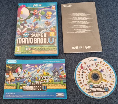 Nintendo wii game new super - nintendo, u