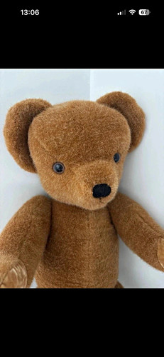 Merrythought brown teddy - merrythought,