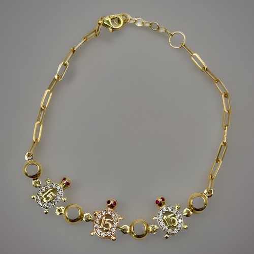 Solid gold quinceañera - k,