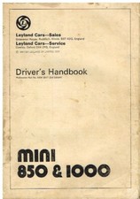 MINI 850 1000 SALOON VAN