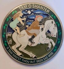 Geocoin Mega Ayrshire 2014 Unactivated RARE - Burns Museum - Tam o Shanter