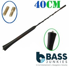 40cm RENAULT MEGANE SCENIC Roof Mount Replacement Car Aerial Antenna Black