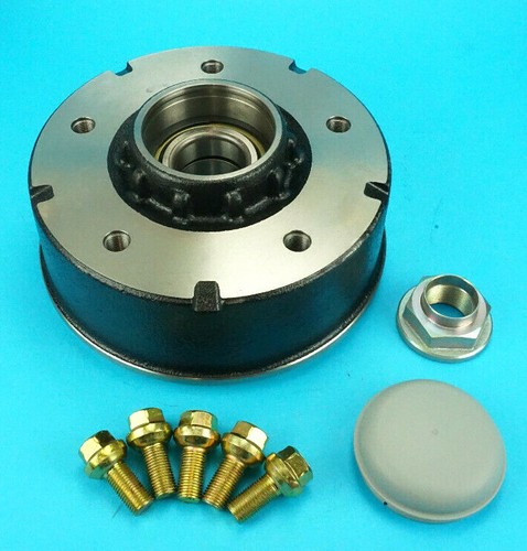 Brake drum with bearing - brake,