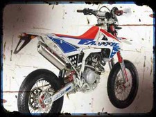 A4 photo motorbike caballero 200mr competizione Fantic