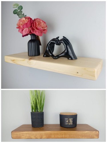 Chunky floating wall shelf - floating,