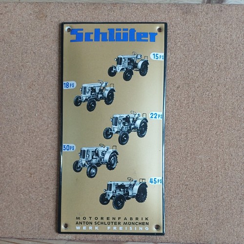 Schluter tractor domed enamel - schluter,