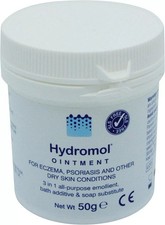 Hydromol Ointment, 50g, for The Management of Dermatitis, Eczema, 50g
