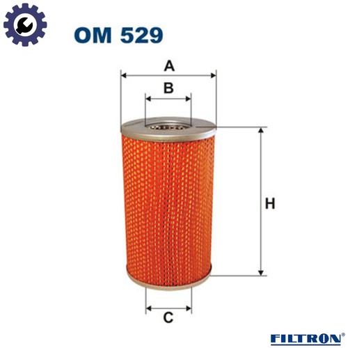 Oil filter 529 for - om, steyr