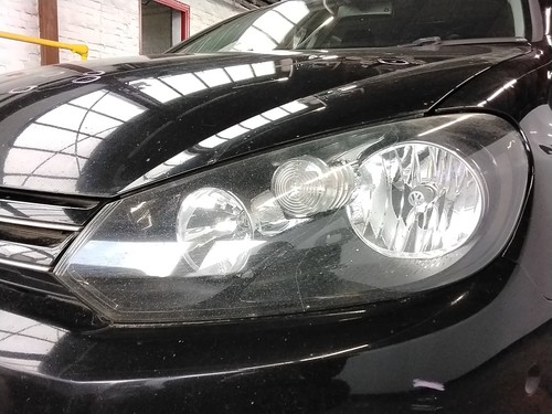 Headlight passenger left lamp - passenger,
