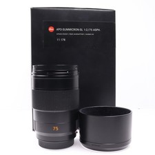 Leica 75mm f/2 APO-Summicron-SL ASPH Lens -VM 7115 MT-
