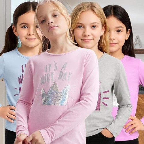 Girls long sleeve year - girls,