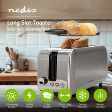 Nedis 2 Slice Toaster Long
