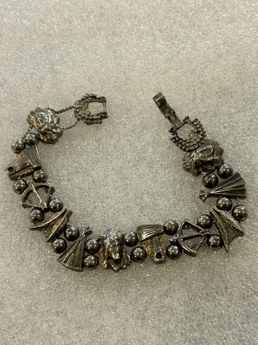 Silvertone slider bracelet - silvertone,
