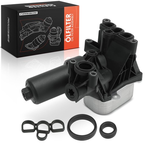 Oil cooler filter - oil, housing