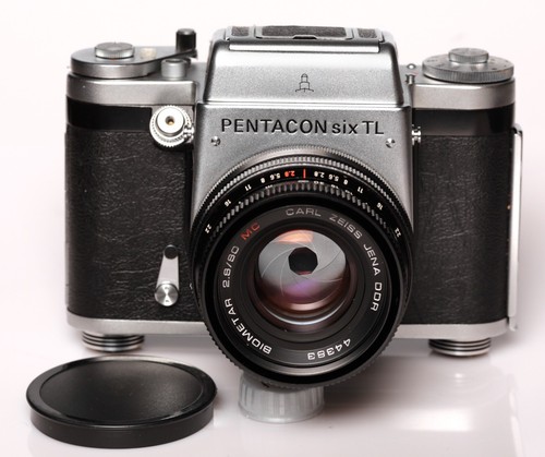 Pentacon six film camera - six,