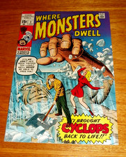 WHERE MONSTERS DWELL  #1 1970