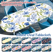 Oval Elastic Table Cover