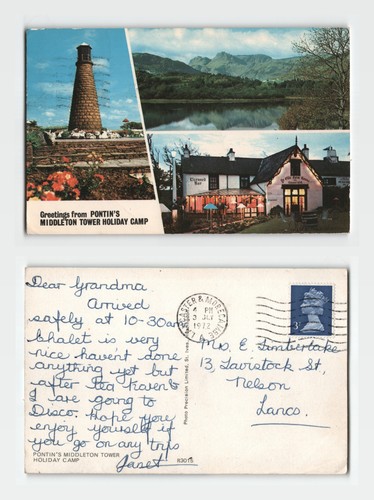 Postcard pontin s middleton - postcard,