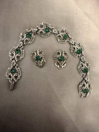 Vintage art deco - vintage, green