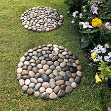 Garden Stepping Stones x 2 Set
