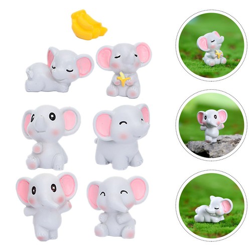 Statue decor resin elephant - resin,