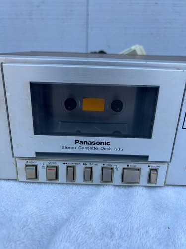 Panasonic 635 vintage - panasonic, rs-635