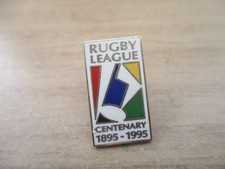 rugby football enamel badge