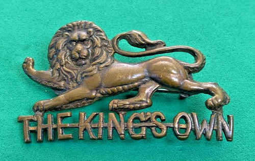 King own regiment brass - king's,