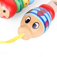 Wooden Whistle Cartoon Mini