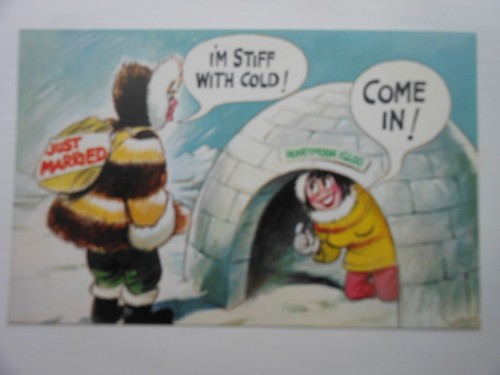Vintage saucy seaside comic - seaside,