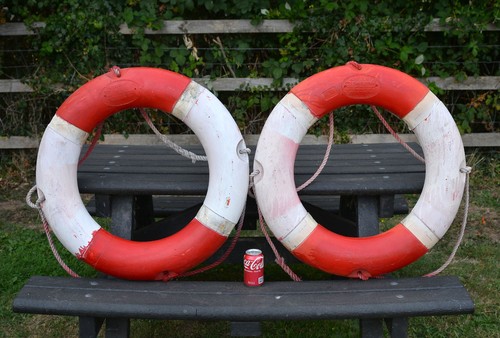 Used old plastic - used, ring