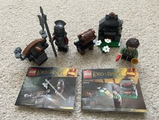 Rare Lego Lord Of The Rings 30210 30211 Urak-Hai with Ballista & Frodo cooking 