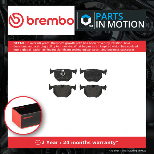 Brake pads set rear - brake,