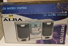 Alba SYS1717CD , Radio, Tape Cassette and CD Player Micro System Hi-Fi