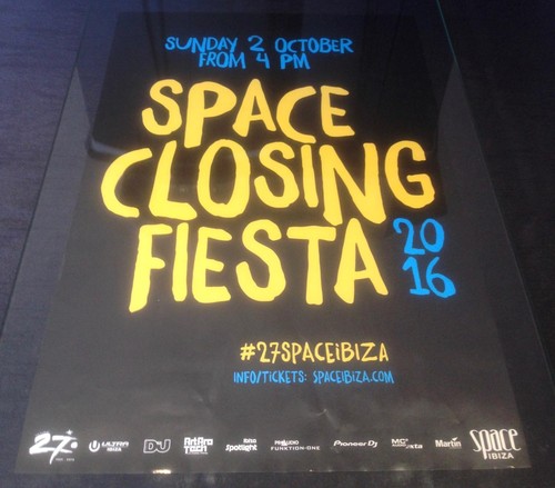 Space closing party fiesta - space,