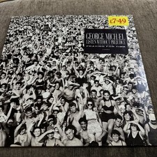 LP VINYL GEORGE MICHAEL LISTEN WITHOUT PREJUDICE 467295 1  UK 1ST PRESS EX+/EX+