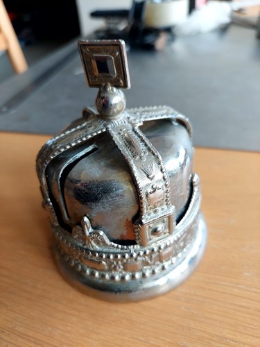 Vtg crown coronation moneybox - vtg,