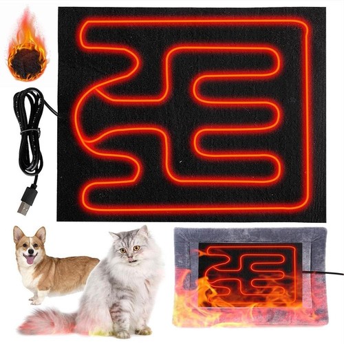 Dog cat bed pet heating - dog, mat