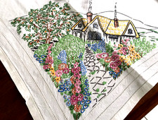Vintage hand Embroidered