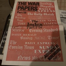 The War Papers - Part 58 index