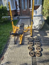 Body Max Commercial Olympic  Bench Press / walk-in Scuat Rack 