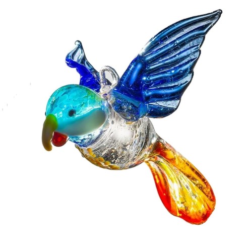 Sienna glass large - sienna, parrot