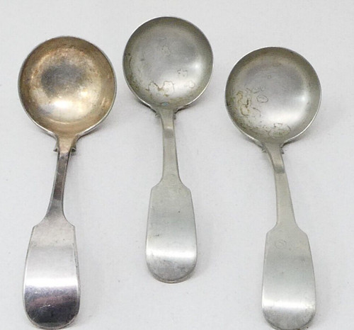 Antique sauce serving spoons - serving,