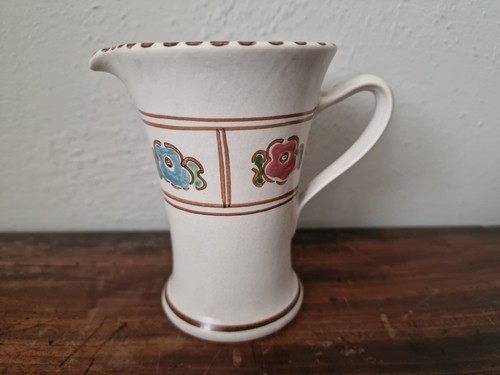 Cream jug hand painted - jug,,