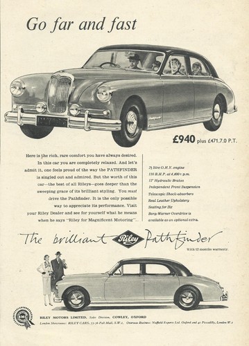 Riley pathfinder original 1957 - riley,