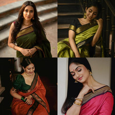 Unique Designer Crunchy Silk
