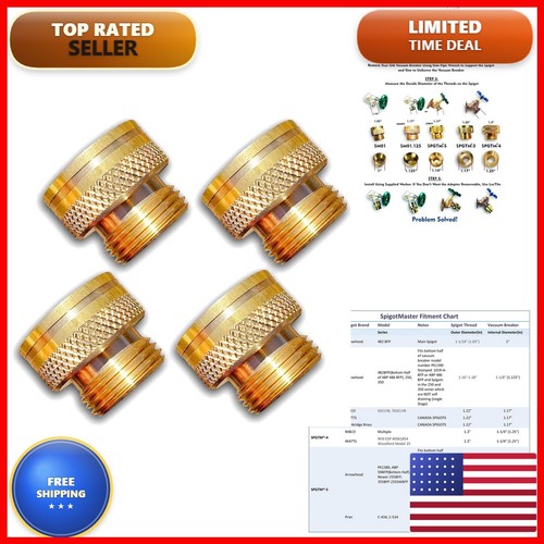 Spigotmaster pack sm01 125 - spigotmaster, 4-pack